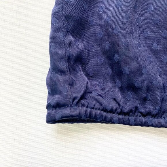 Aritzia Blue Long Sleeve Wrap Cocktail Dress - Picture 11 of 12